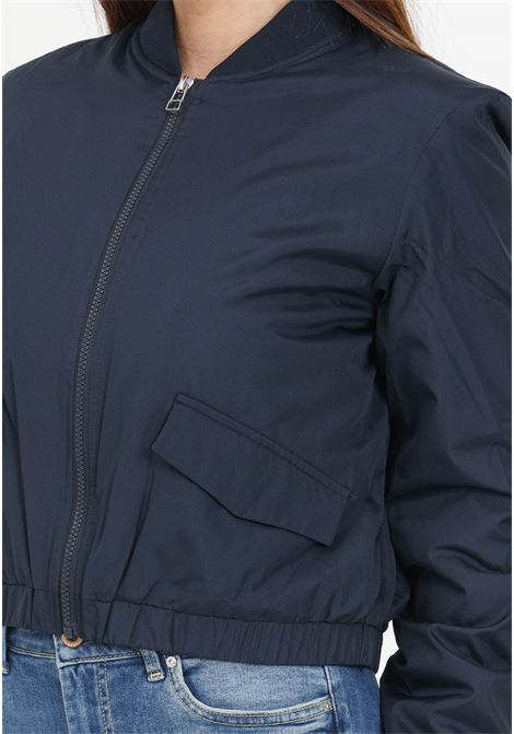 Dixie regular fit navy blue women's bomber jacket JDY | 15317122Sky Captain